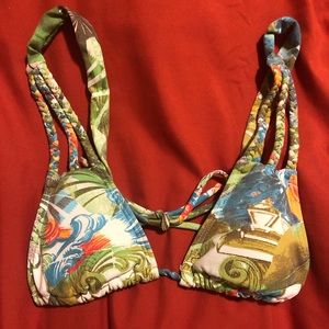 Minimal coverage braided Hipster bikini top